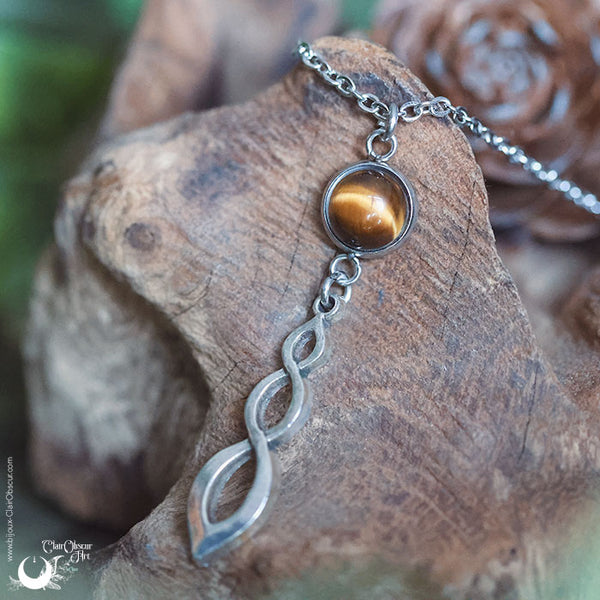 Collier "Ananta" pierre au choix