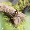 Bague elfique "Aeloria" pierre au choix - Illustrations & Bijoux fantaisie ClairObscur Art
