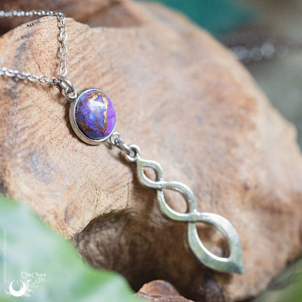 Bijoux en Turquoise purple copper, au choix - Illustrations & Bijoux fantaisie ClairObscur Art