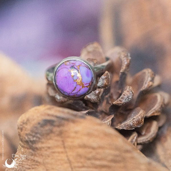 Bijoux en Turquoise purple copper, au choix - Illustrations & Bijoux fantaisie ClairObscur Art