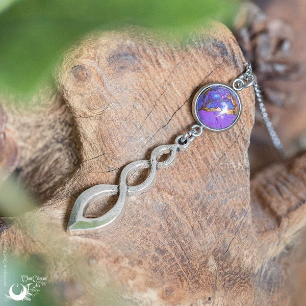 Bijoux en Turquoise purple copper, au choix - Illustrations & Bijoux fantaisie ClairObscur Art