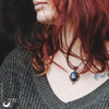 Collier "Angel" Labradorite - Illustrations & Bijoux fantaisie ClairObscur Art