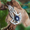 Collier "Astrea" Blue SandStone - Pièce unique ! - Illustrations & Bijoux fantaisie ClairObscur Art