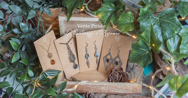 VENTE PRIVÉE D'AUTOMNE - Illustrations & Bijoux fantaisie ClairObscur Art