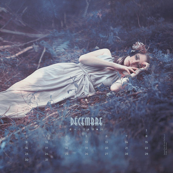 Calendrier 2019 Photographies - Illustrations & Bijoux fantaisie ClairObscur Art