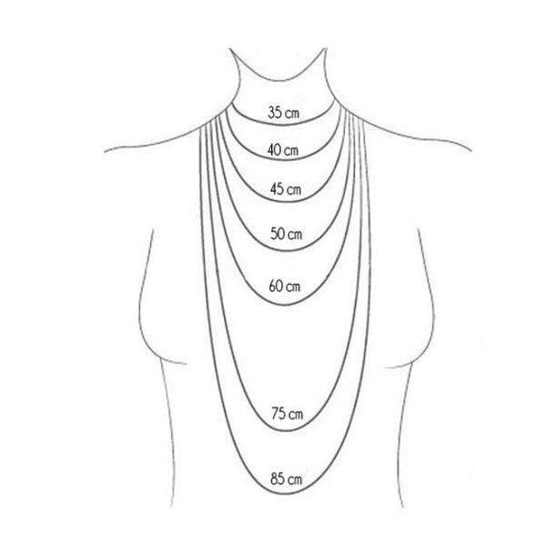 Collier fantaisie "Séléné" Grenat - Illustrations & Bijoux fantaisie ClairObscur Art