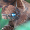 Collier "Héra" Labradorite, acier inoxydable - Illustrations & Bijoux fantaisie ClairObscur Art
