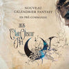 Calendrier Fantasy - Edition 2026 - Illustrations & Bijoux fantaisie ClairObscur Art