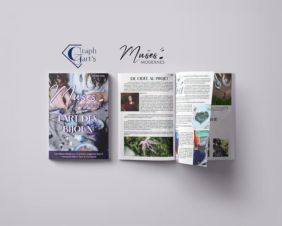 Les Muses Modernes : ma parution dans le magazine
