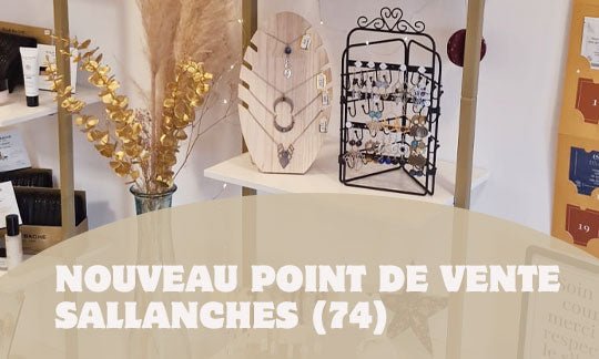 POINT DE VENTE : SALLANCHES (74) Camille Beaut'esthétique - Illustrations & Bijoux fantaisie ClairObscur Art