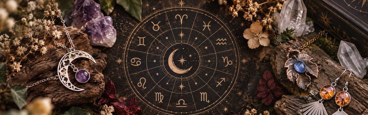 Quelle pierre porter selon son signe astrologique ? - Illustrations & Bijoux fantaisie ClairObscur Art Image