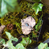 Collier Feuille de Lierre & Labradorite