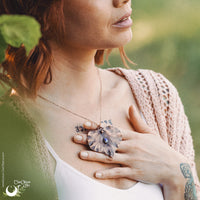 Collier Feuille de Lierre & Labradorite