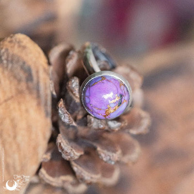 Bijoux en Turquoise purple copper, au choix - Illustrations & Bijoux fantaisie ClairObscur Art