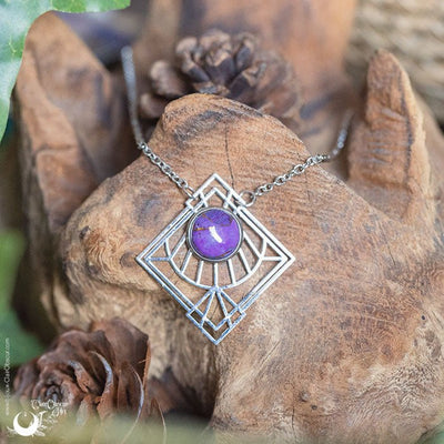 Bijoux en Turquoise purple copper, au choix - Illustrations & Bijoux fantaisie ClairObscur Art