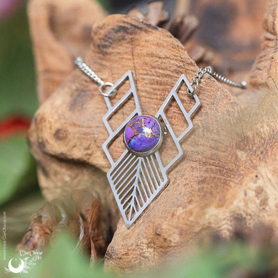 Bijoux en Turquoise purple copper, au choix - Illustrations & Bijoux fantaisie ClairObscur Art