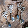 Collier "Aelwen" Labradorite - Illustrations & Bijoux fantaisie ClairObscur Art