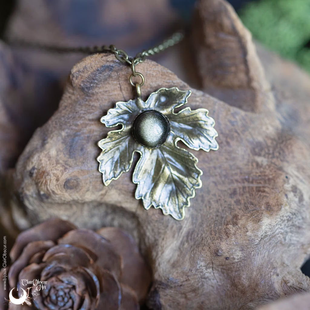 Collier "Aïna" pierre au choix