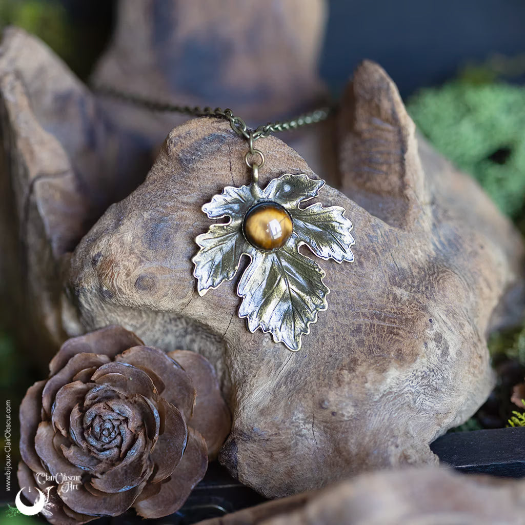 Collier "Aïna" pierre au choix