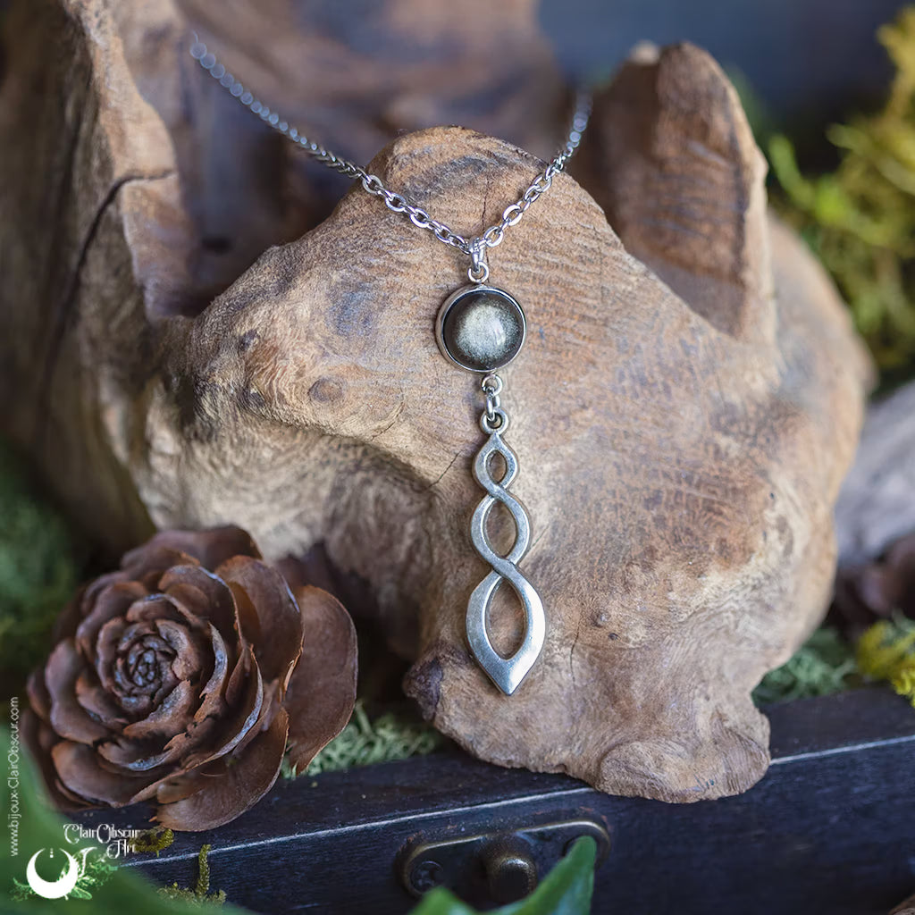 Collier "Ananta" pierre au choix