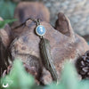 Collier "Ásgard" Labradorite - Illustrations & Bijoux fantaisie ClairObscur Art