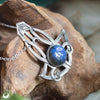 Collier "Astrea" Labradorite - Illustrations & Bijoux fantaisie ClairObscur Art