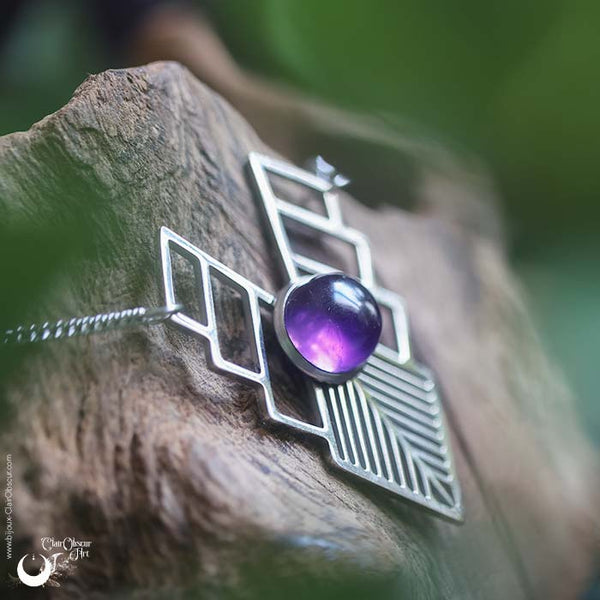 Collier "Athena" pierre au choix