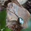 Collier "Butterfly" Séraphinite - Deux exemplaires - Illustrations & Bijoux fantaisie ClairObscur Art