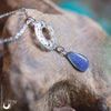Collier "Calliope" Tanzanite - pièce unique - Illustrations & Bijoux fantaisie ClairObscur Art