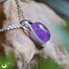Collier "Éiréné" Améthyste en Argent 925 - Illustrations & Bijoux fantaisie ClairObscur Art