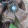 Collier Fantaisie "Gaïa" Labradorite - 3 exemplaires - Illustrations & Bijoux fantaisie ClairObscur Art