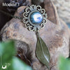 Collier Fantaisie "Gaïa" Labradorite - 3 exemplaires - Illustrations & Bijoux fantaisie ClairObscur Art