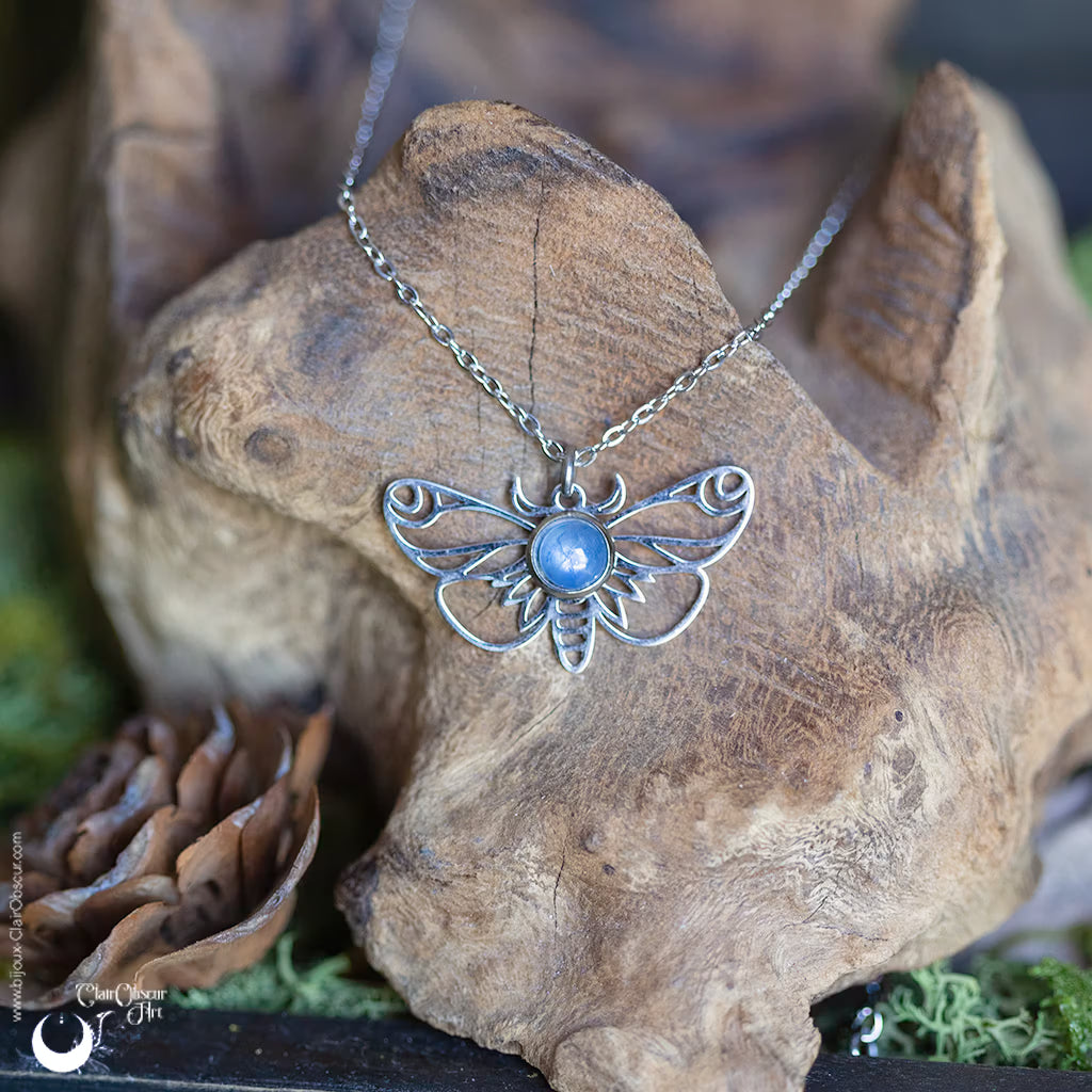 Collier "Psyché" pierre au choix