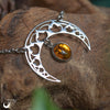 Collier "SIRONA" Ambre de la mer Baltique - Illustrations & Bijoux fantaisie ClairObscur Art