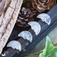 Demi Lune en Quartz - Illustrations & Bijoux fantaisie ClairObscur Art