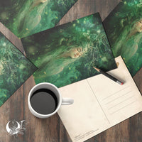 Elenwë - Carte postale - Illustrations & Bijoux fantaisie ClairObscur Art