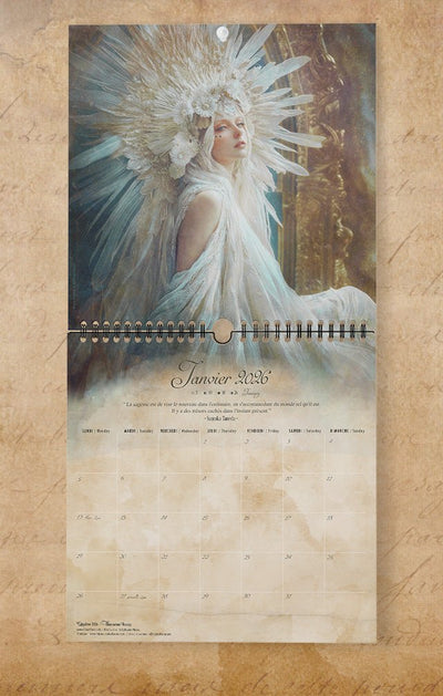 [Précommande] Calendrier Fantasy 2026 ClairObscur Art - Illustrations & Bijoux fantaisie ClairObscur Art