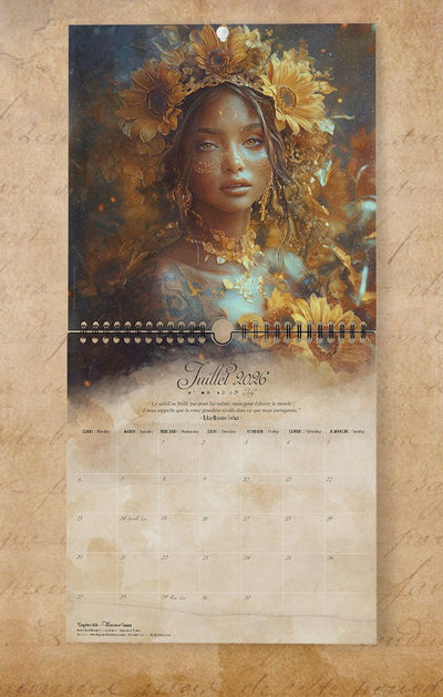 [Précommande] Calendrier Fantasy 2026 ClairObscur Art - Illustrations & Bijoux fantaisie ClairObscur Art