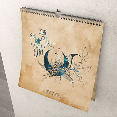 [Précommande] Calendrier Fantasy 2026 ClairObscur Art - Illustrations & Bijoux fantaisie ClairObscur Art
