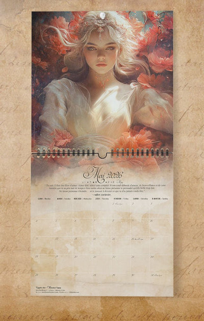 [Précommande] Calendrier Fantasy 2026 ClairObscur Art - Illustrations & Bijoux fantaisie ClairObscur Art
