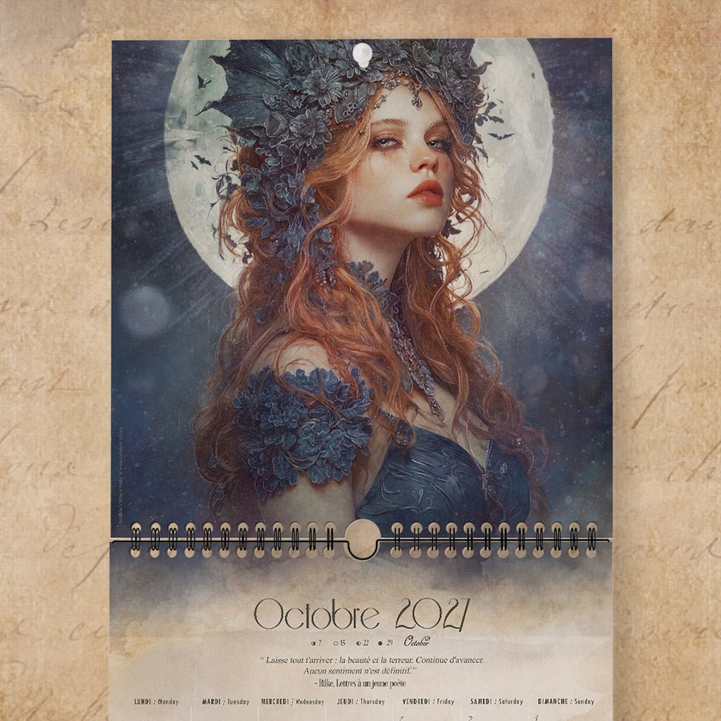 [Précommande] Calendrier Fantasy 2027 ClairObscur Art - Illustrations & Bijoux fantaisie ClairObscur Art