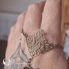 Collier/Diadème 2 en 1 "Butterfly" ajustable, pierre au choix