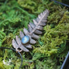 Collier Feuille de Fougère & Labradorite