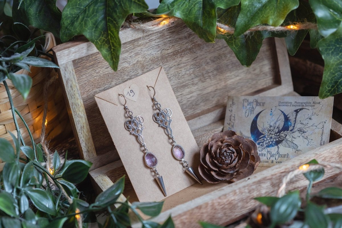 VENTE PRIVÉE D'AUTOMNE - Illustrations & Bijoux fantaisie ClairObscur Art