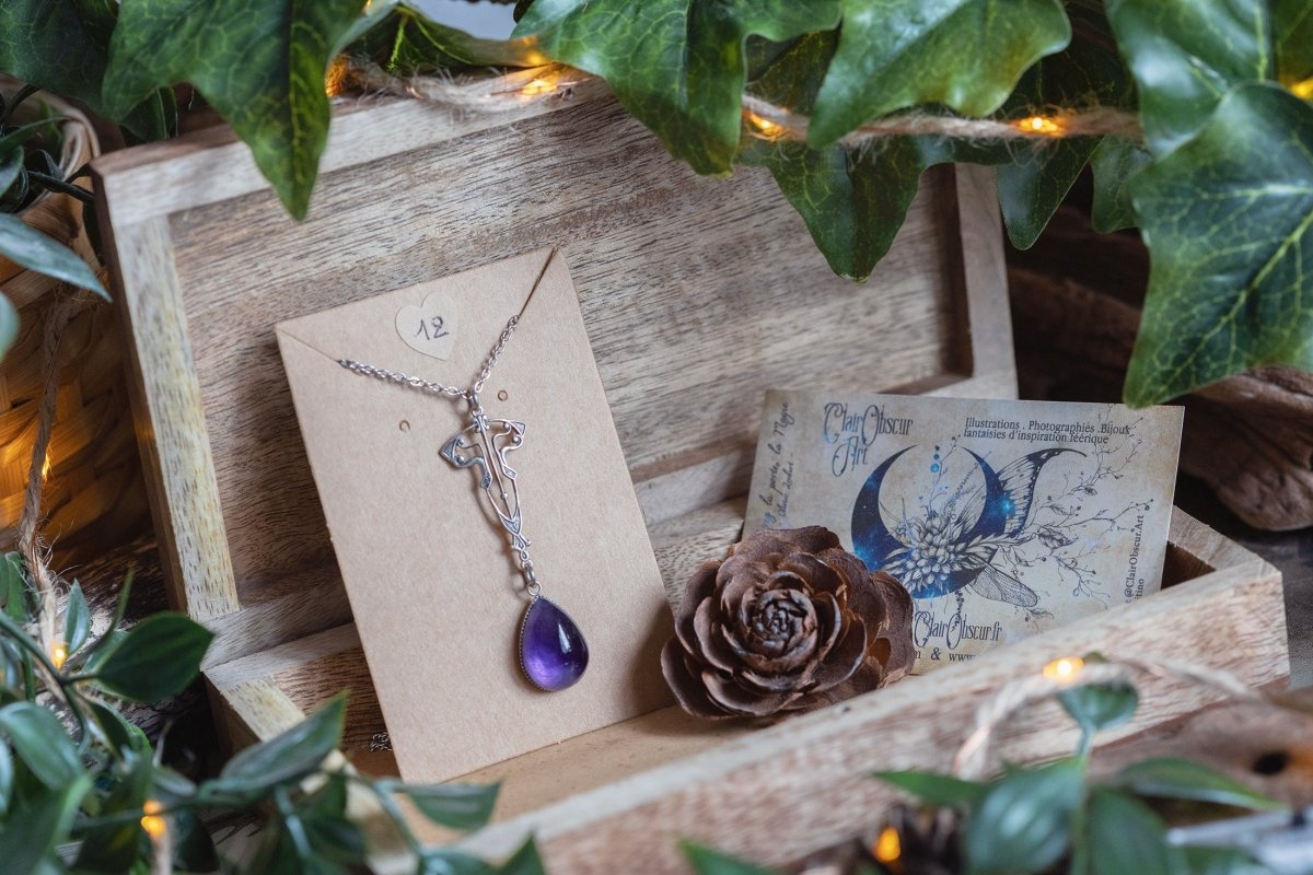 VENTE PRIVÉE D'AUTOMNE - Illustrations & Bijoux fantaisie ClairObscur Art