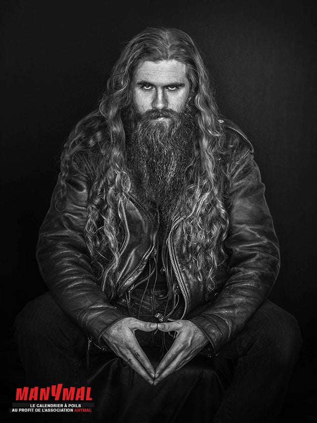 2018 MANYMAL - Le Calendrier d'hommes à poils au profit de l'association ANYMAL - Illustrations & Bijoux fantaisie ClairObscur Art