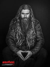 2018 MANYMAL - Le Calendrier d'hommes à poils au profit de l'association ANYMAL - Illustrations & Bijoux fantaisie ClairObscur Art