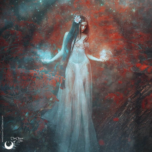 Aradia - Carte postale - Illustrations & Bijoux fantaisie ClairObscur Art