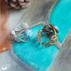 Bague elfique "Elwing" Turquoise - Illustrations & Bijoux fantaisie ClairObscur Art