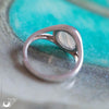 Bague "Gaïa" ajustable, en Argent 925 - Labradorite - Précommande - Illustrations & Bijoux fantaisie ClairObscur Art